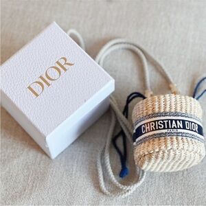 Christian Dior micro drawstring bucket bag